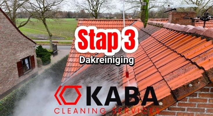 Stap 3 - Dakreiniging